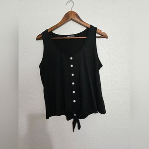 Black size medium tank top